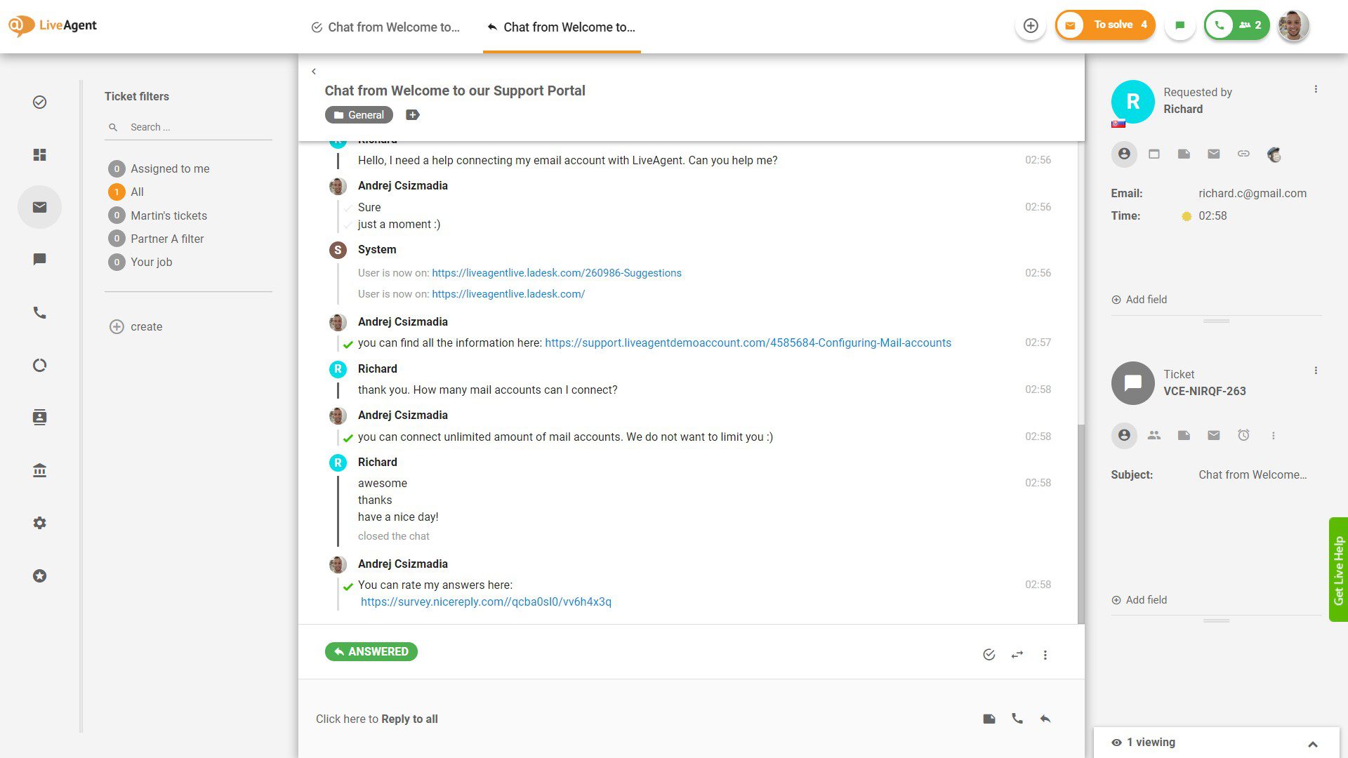 customer-service-resume-software-skills-LiveAgent