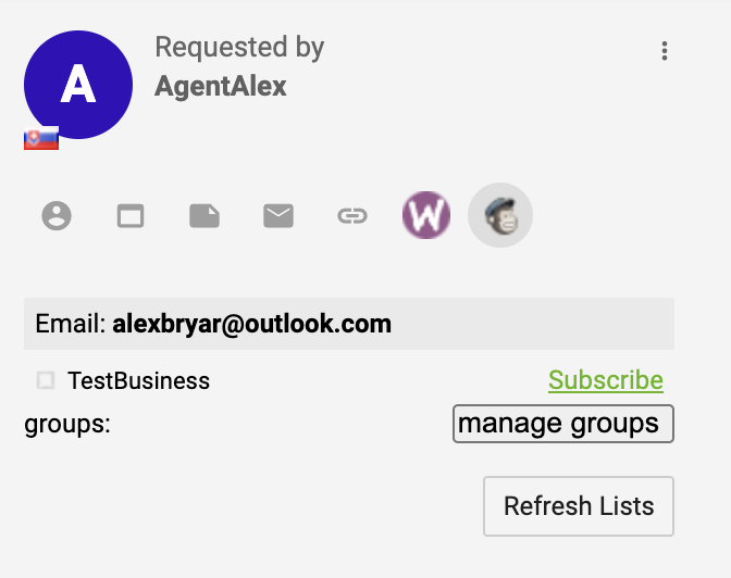 Plugin-ul de integrare Mailchimp este activ și funcțional în sistemul de ticketing LiveAgent